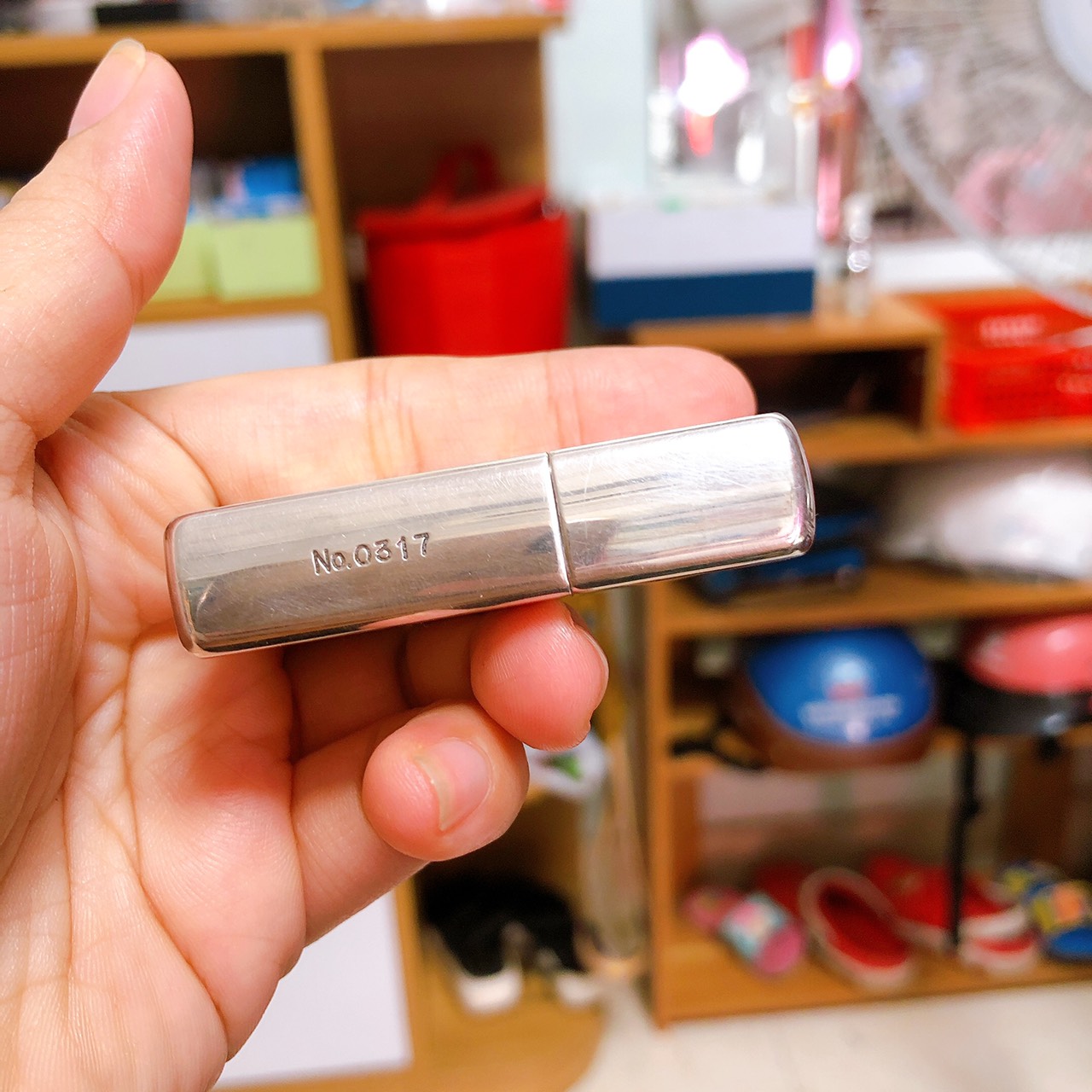 Bật lửa Zippo Mỹ Lacke bạc khắc ăn mòn Xe Zippo, sản xuất 1999, hàng chính hãng