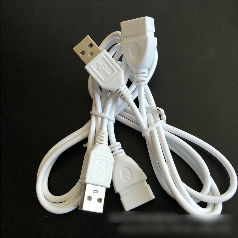 Cáp Mở Rộng Usb 2.0 Đầu Đực Sang Đầu Cái, dây dài 1 mét