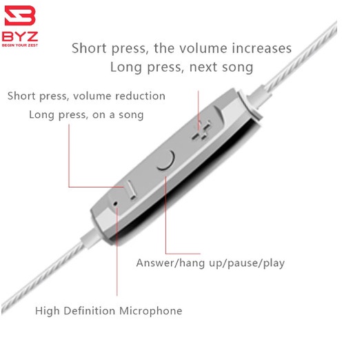 [Mã ELHACE giảm 4% đơn 300K] TAI NGHE BLUETOOTH 2 TAI BYZ YS012, Chính hãng bảo hành 12 tháng