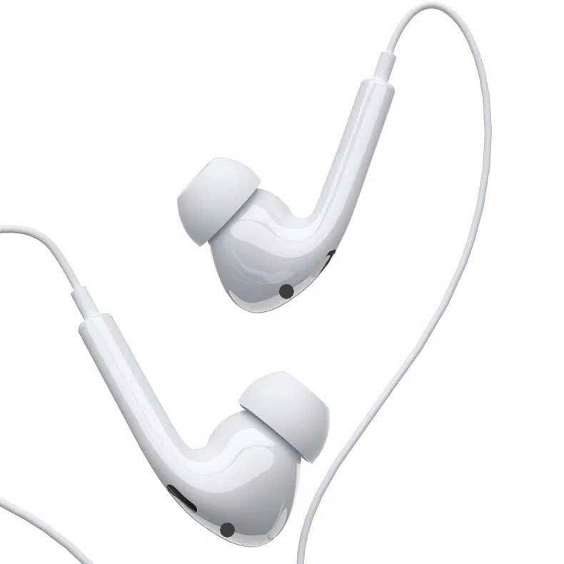 Tai nghe nhét tai Pisen TP03 có dây, chân cắmType C chất lượng cao điều khiển bằng dây, hàng chính hãng nội địa