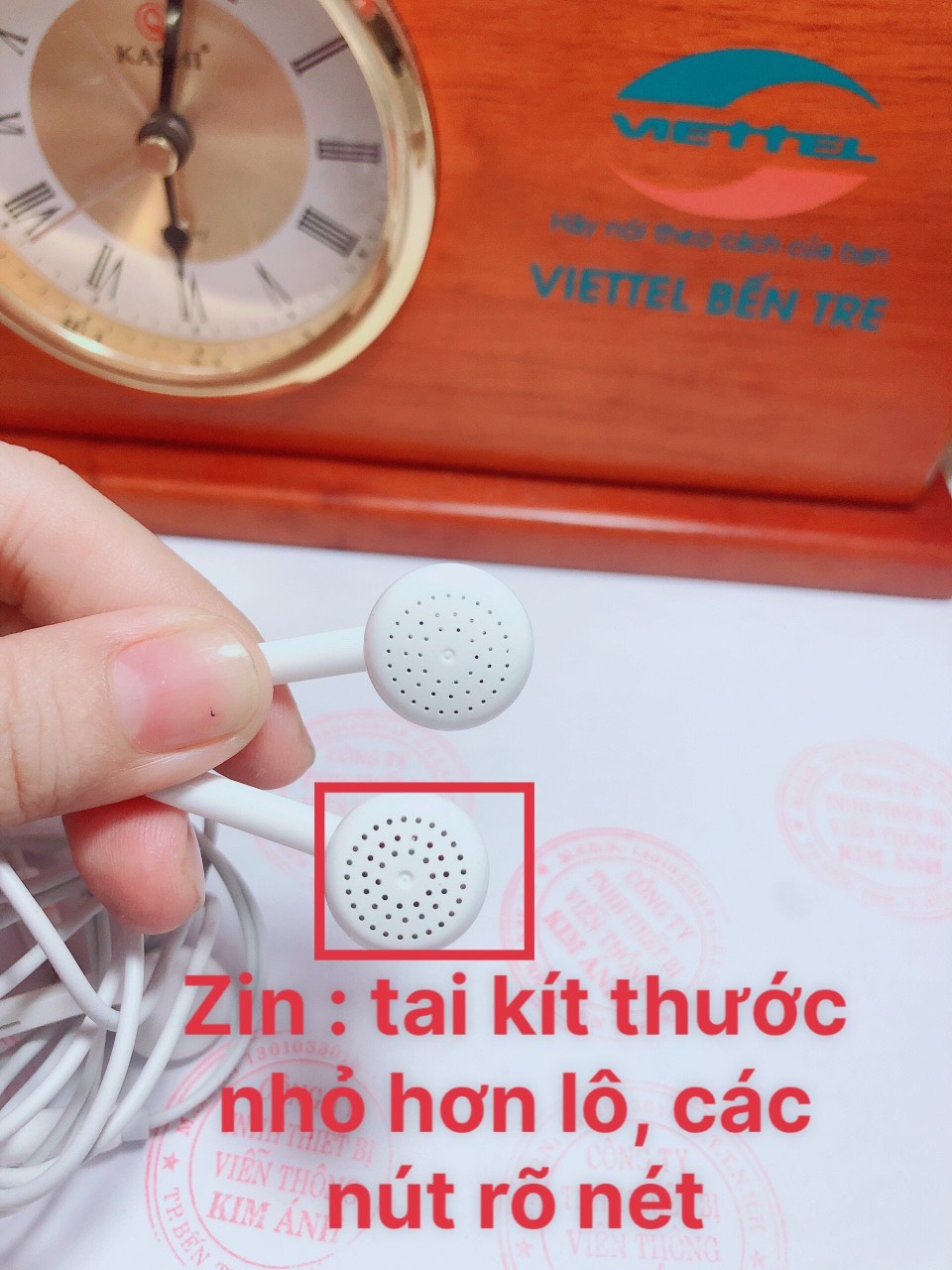 (Cam kết nghe hay) Tai nghe điện thoại Oppo R9 Zin Máy - Box