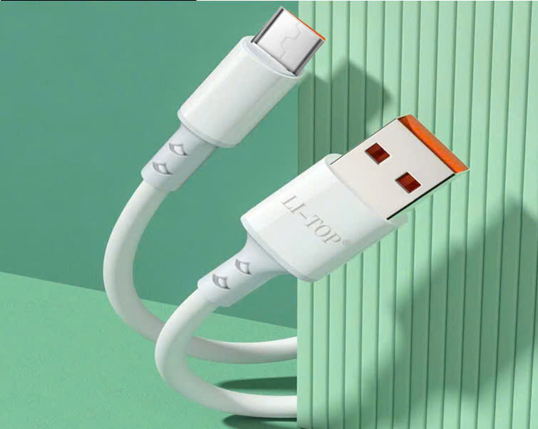 Dây sạc LI-TOP LX72 Công suất 100W chân Micro, được dùng thử 30 ngày, Kim Ánh bảo hành chính hãng 12 tháng