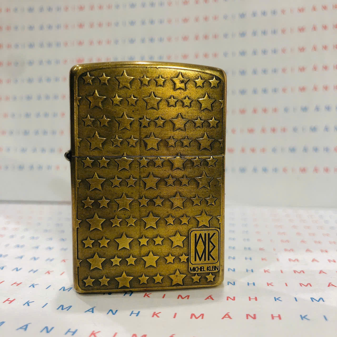 Bật lửa Zippo Mỹ chủ đề Ngôi Sao Brass, Cam kết hàng chính hãng có giấy Hải quan gửi kèm đơn hàng