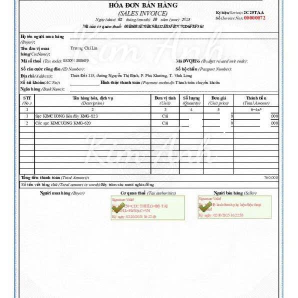 Bộ sạc nhanh Kim Cương KMG 620 công suất 20W chân cắm IOS, Hàng chính hãng có hóa đơn VAT đầu vào