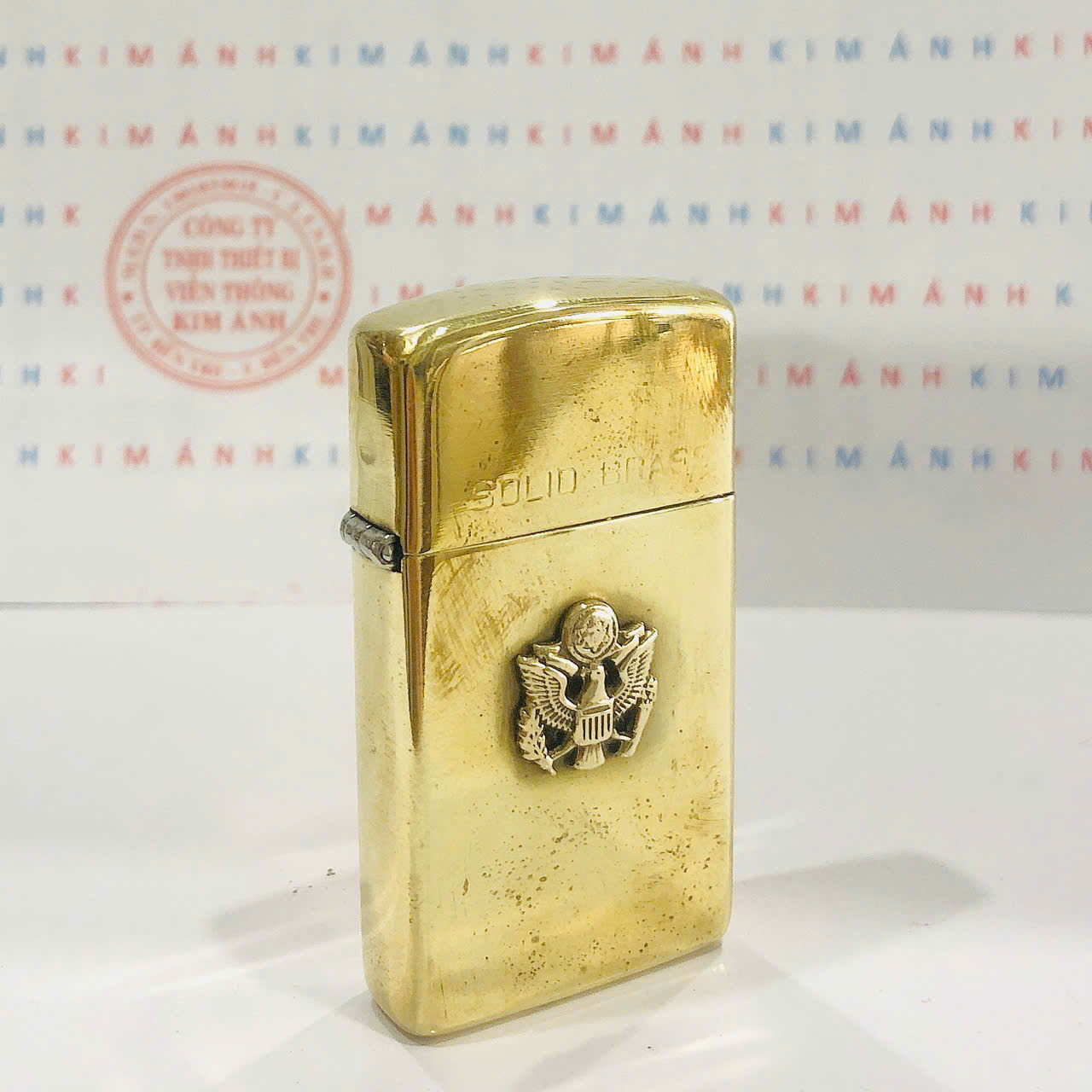 Bật lửa Zippo Slim Chu niên Quân Sự 32-91, cam kết hàng chính hãng có giấy nhập khẩu gửi kèm theo đơn hàng