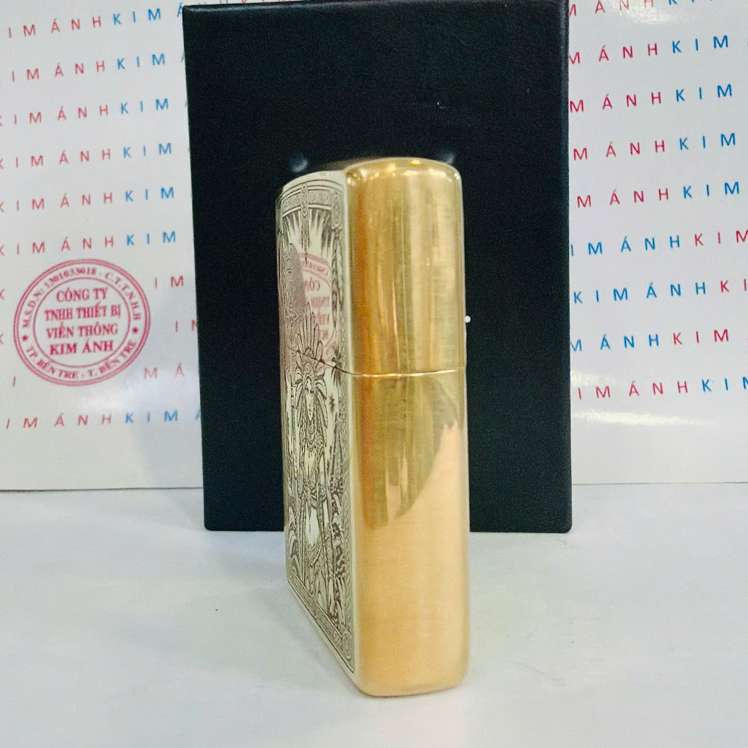 Bật Lửa Zippo Mỹ Nữ Chiến Binh Da Đỏ, Hàng Chính Hãng Có Giấy Hải Quan Gửi Kèm Đơn Hàng