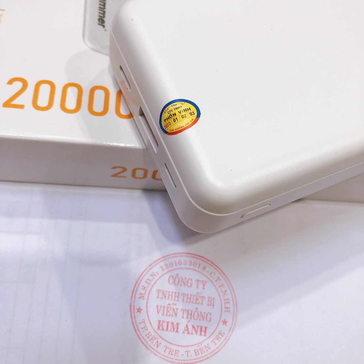 Pin sạc dự phòng Hammer  ( HP3 ) 20.000 mAh, sạc nhanh QC 3.0, PD 20w, Hàng chính hãng