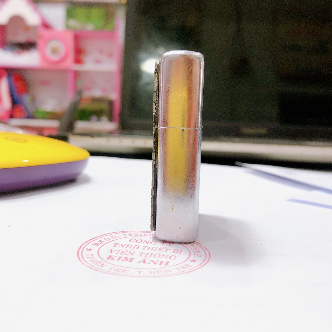 Bật lửa, hộp quẹt Zippo Mỹ Eblem Hoa Văn Ý đẹp, Hàng chính hãng