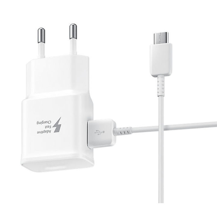 Bộ sạc nhanh Samsung chân Micro 15W dùng cho các dòng Androi, cáp Micro zin và Củ sạc nhanh zin (S6. S7 ...)