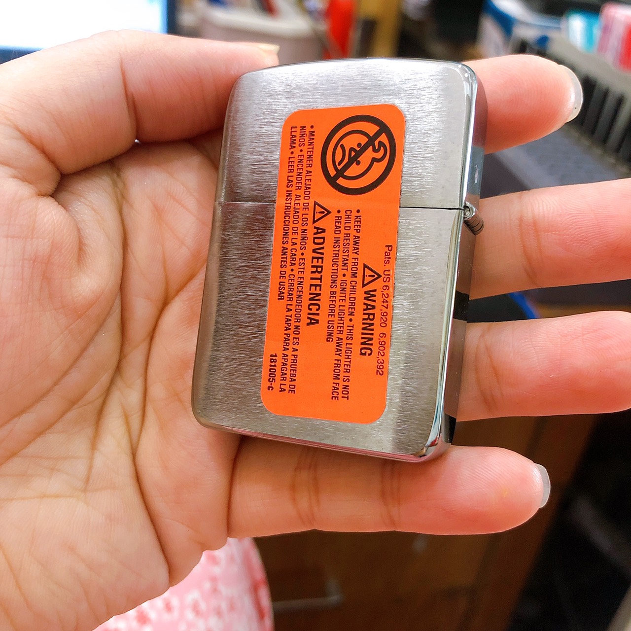 Bật lửa Zippo Mỹ 1941 VINTAGE CHROME, Mộc đáy ngược , hàng chính hãng