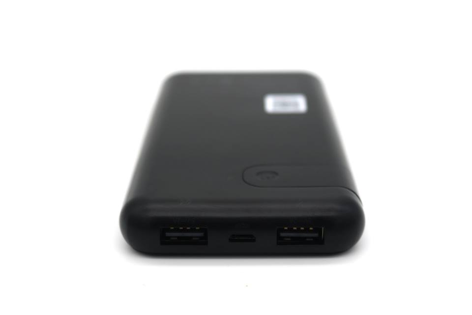 Sạc Dự Phòng Không Dây Pisen Wireless Charging  8000mAh ( Mặt kính, 2x USB Smart, Fast, Micro, LCD)- (TS-D252), Grey