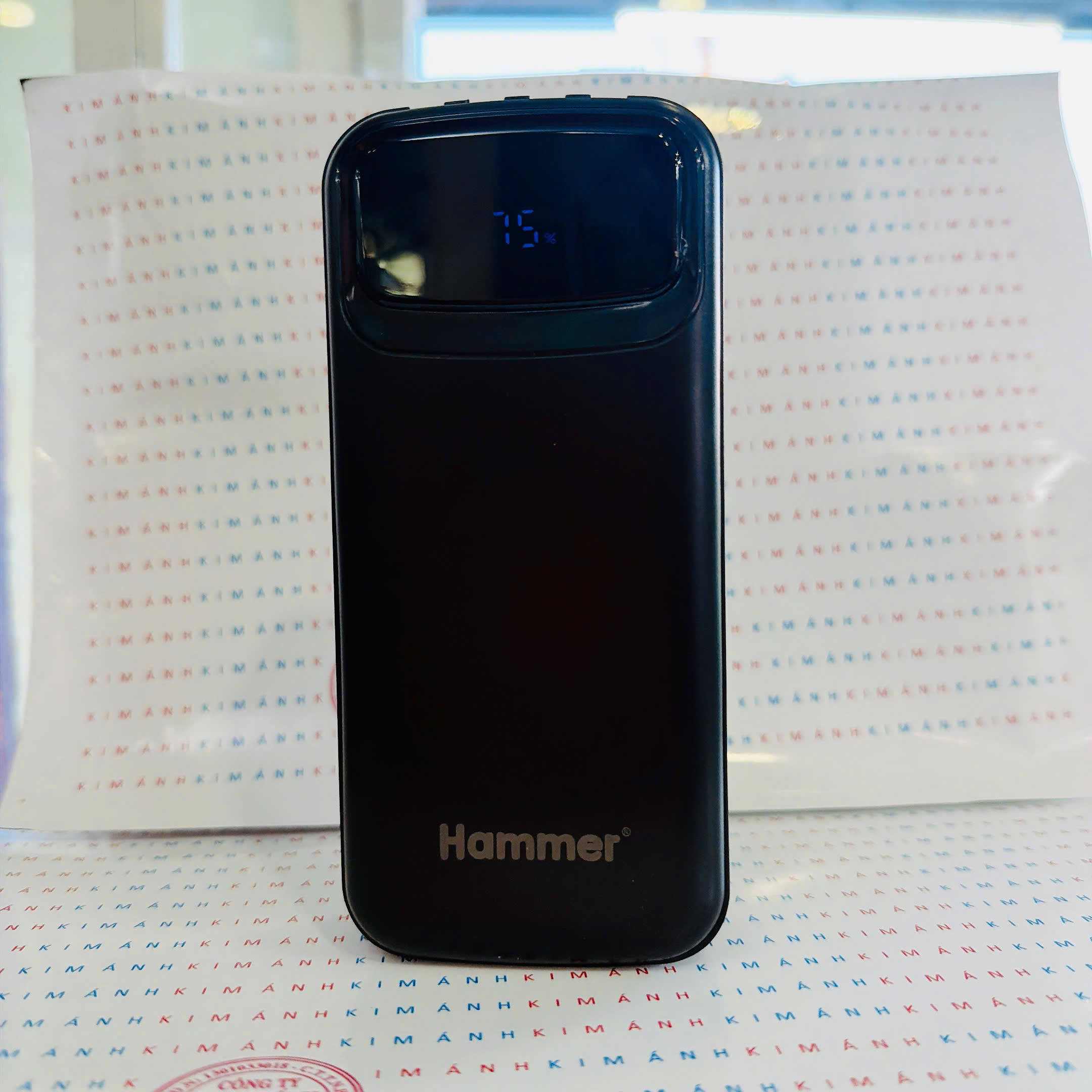 Sạc dự phòng Hammer H-PC02 20W - 20.000mAh, Kèm 4 Cáp Sạc, Kim Ánh cam kết hàng chính hãng bảo hành 12 tháng