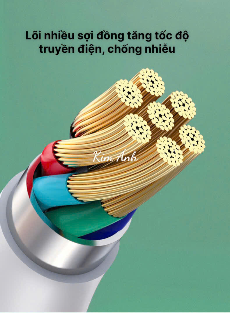 Dây sạc LI-TOP LX72 Công suất 100W chân Type C, được dùng thử 30 ngày, bảo hành chính hãng 12 tháng