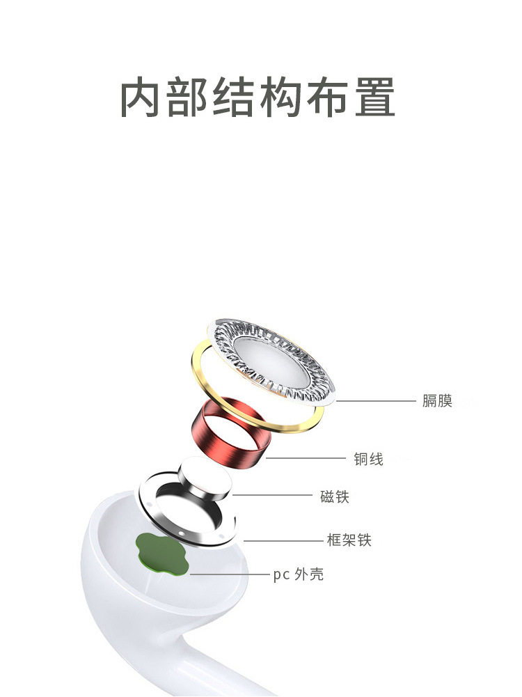 Tai nghe Li-Top chân cắm Lightning phiên bản trực tiếp ghim vào là phát nhạc, hàng chính hãng có giấy ủy quyền phân phối