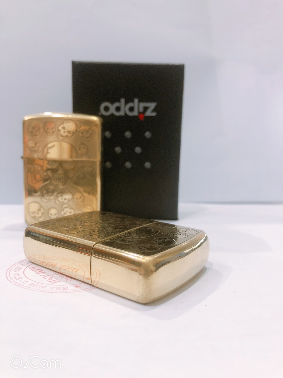 Bật lửa Zippo Armor vỏ dầy, khắc chìm chủ đề Hải Tặc, Hàng loại 1 vỏ bằng đồng có tem đỏ
