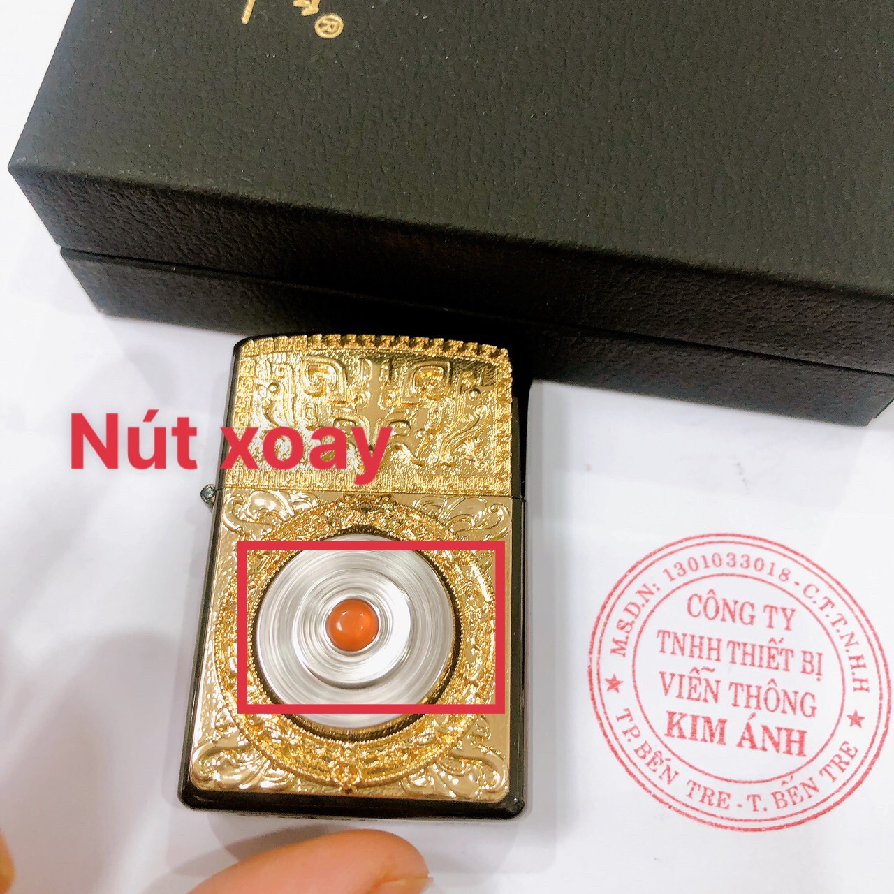 Bật lửa Chief đồng nguyên chất có Nút Xoay chủ đề 12 con giáp