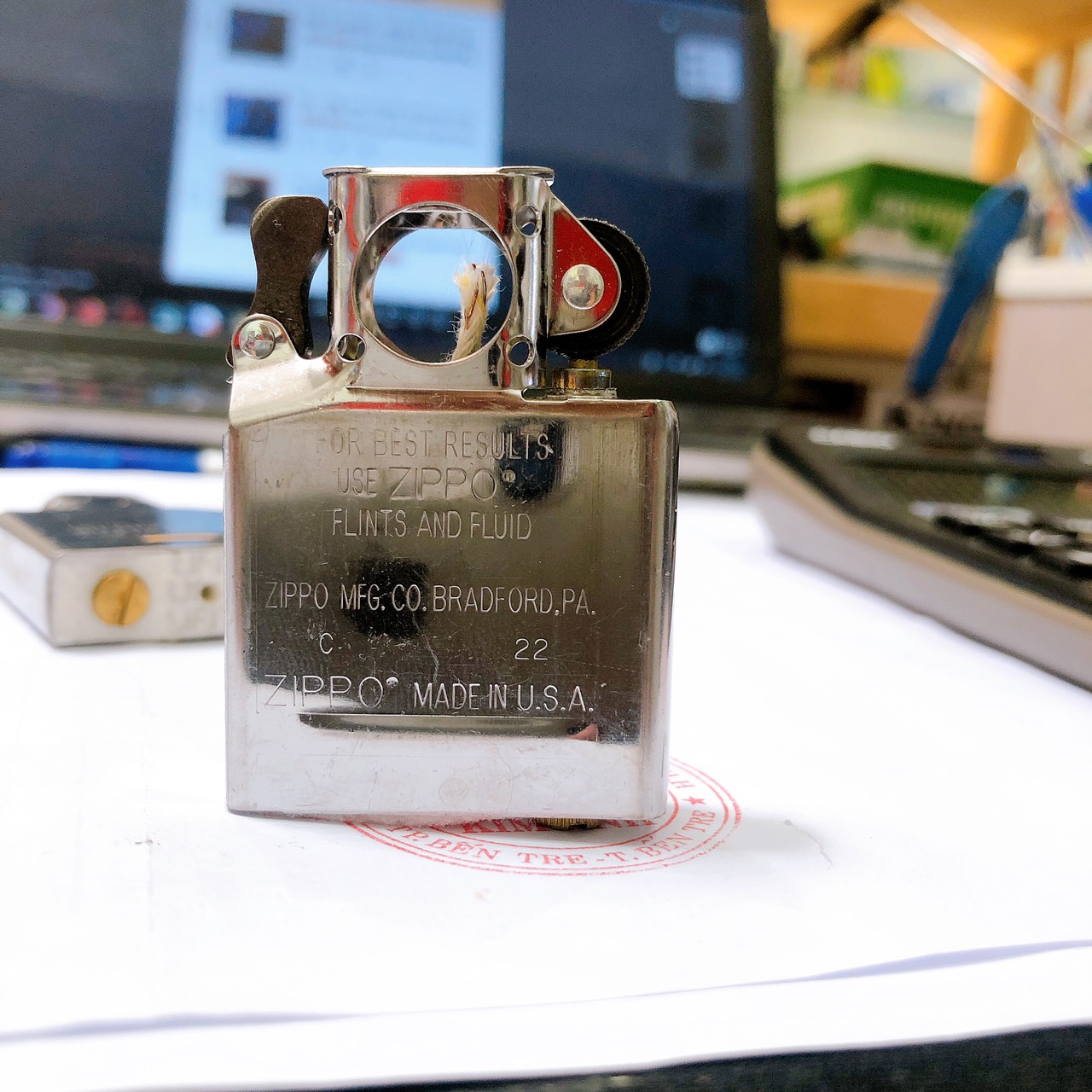 Ruột bật lửa Zippo Mỹ được chọn năm, Hàng Mỹ chính hãng