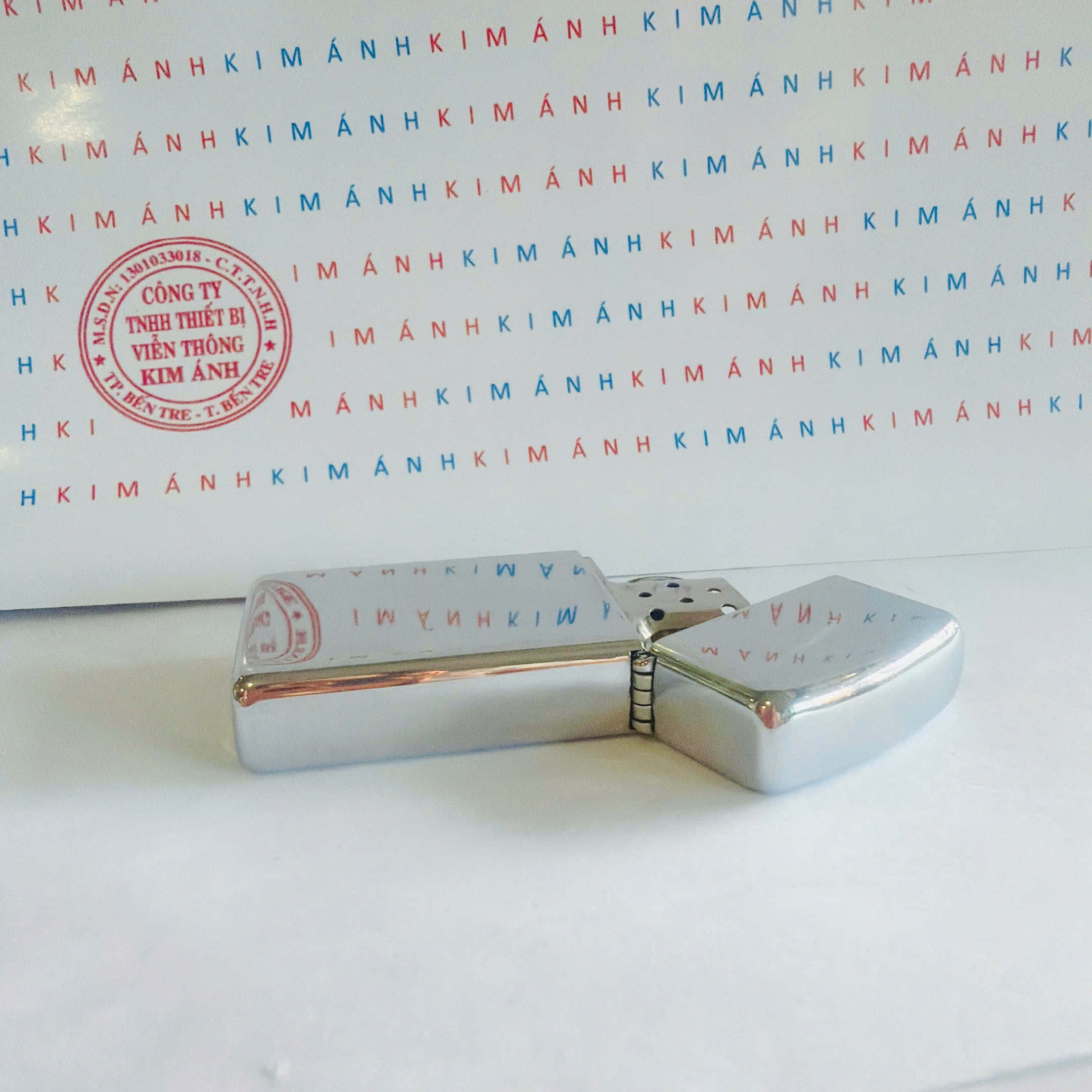Bật lửa Zippo Slim Mỹ Chủ đề HAWAII Mộc Ngược Hiếm Gặp Sản Xuất 1992, hàng chính hãng có giấy Hải quan gửi kèm đơn hàng