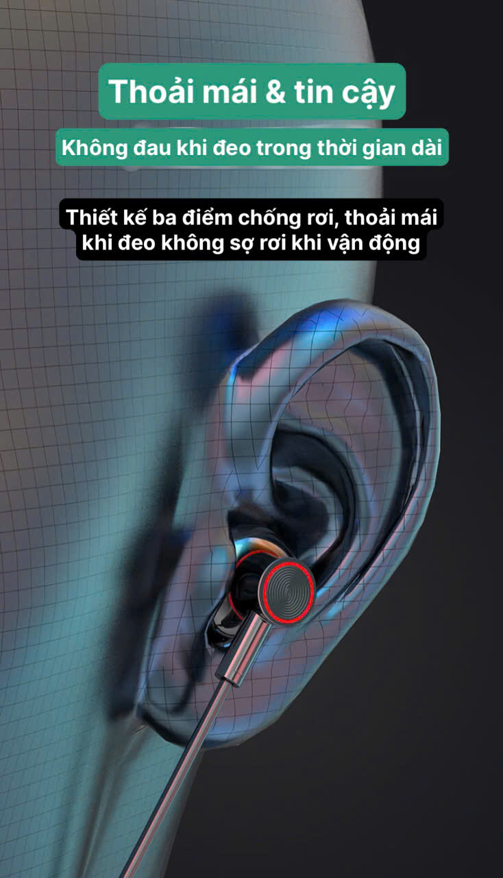 Tai nghe Bluetooth Duopuni L31 Kiểu dáng thể thao, vừa tập vừa nghe nhạc, cam kết hàng chính hãng bảo hành 12 tháng