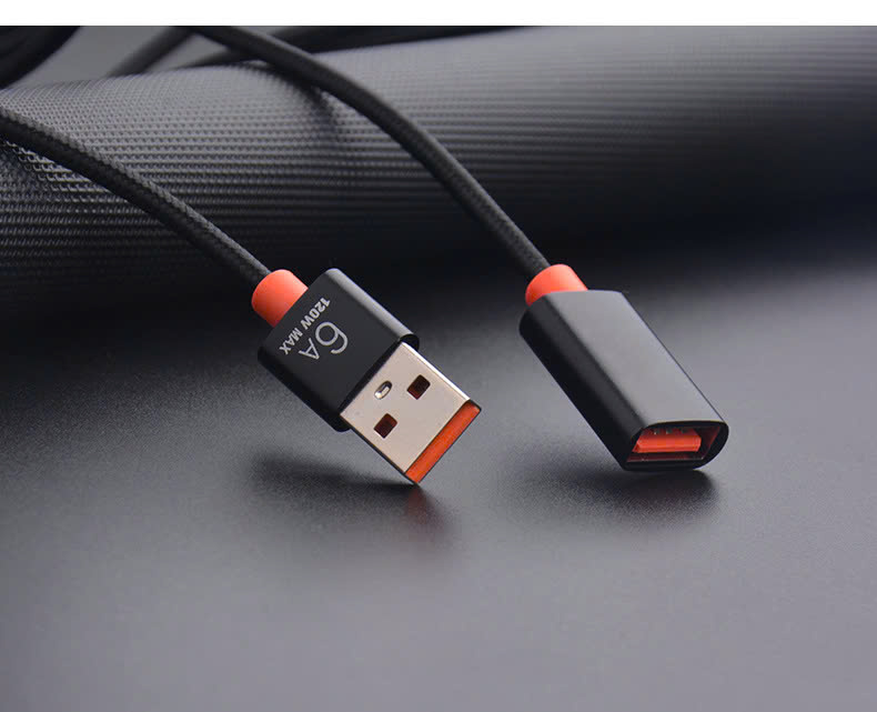 Cáp mở rộng USB 3.0, 2.0 nối dài đầu đực sang đầu cái, dây bện dài 1.5 mét, hiệu Li-Top chính hãng