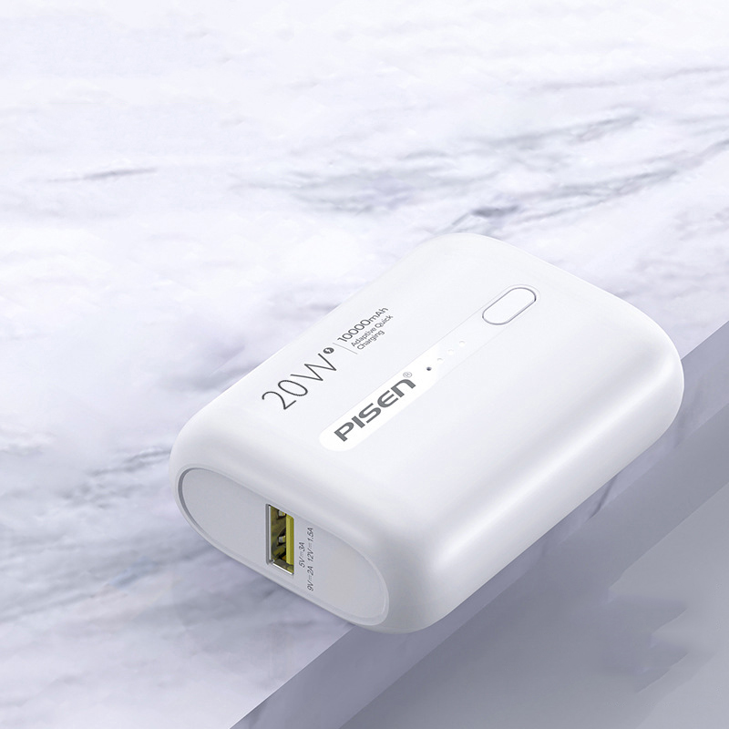 Pin sạc dự phòng Pisen (TS-D304 ) Quick Mini QP20 10000mAh , công suất 20w, nhỏ gọn, Hàng chính hãng bảo hành 24 tháng