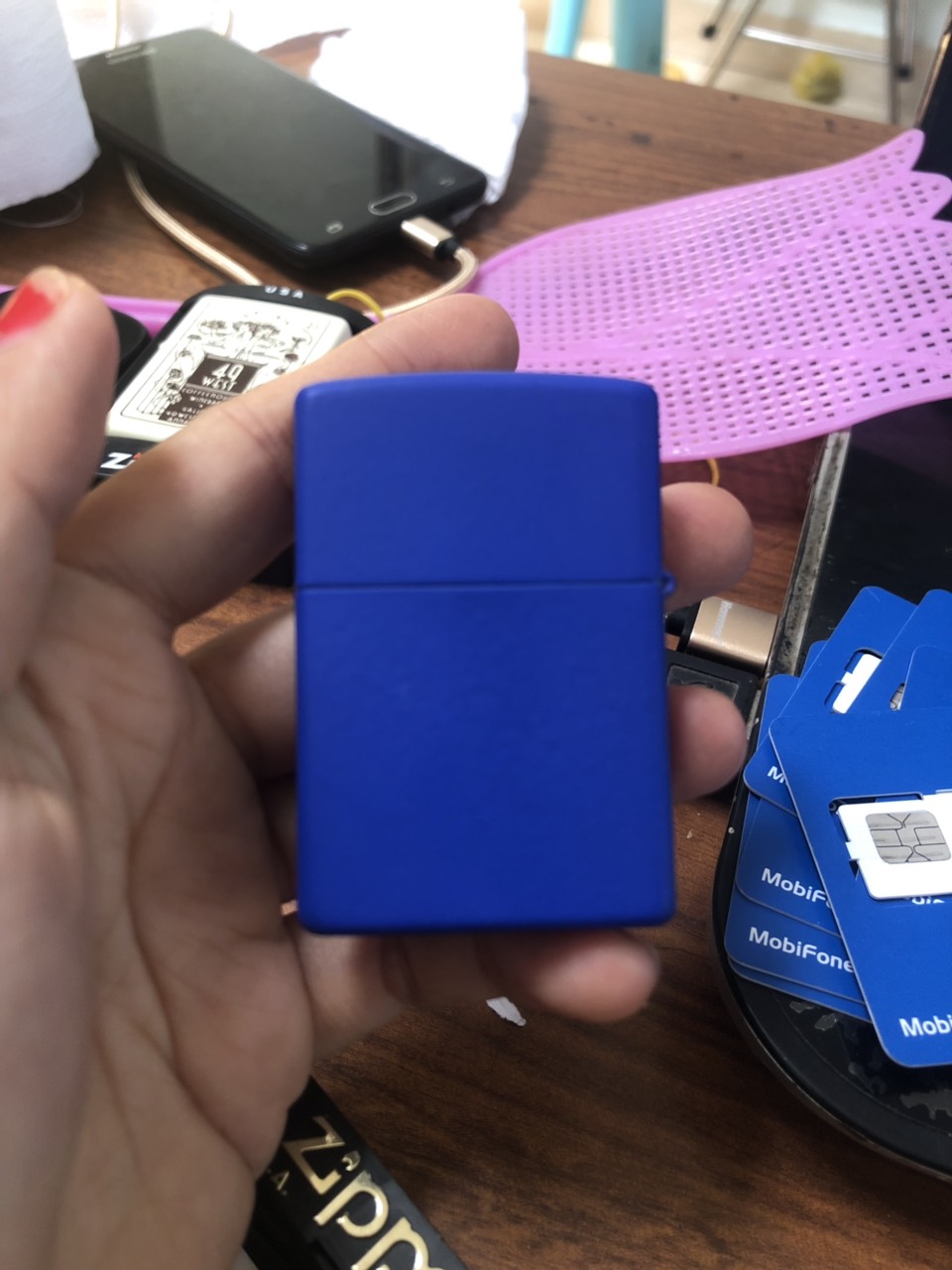 ZIPPO MỸ IN SƠN TĨNH ĐIỆN CHỦ ĐỀ THE TONIGHT