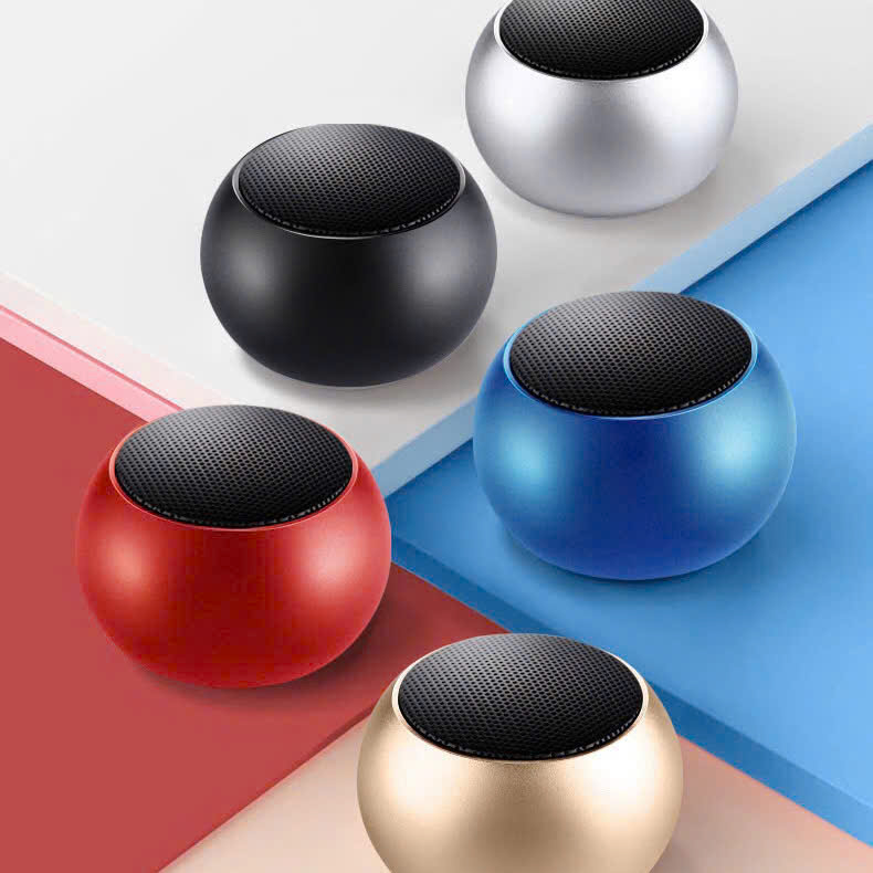 Loa Bluetooth M3 mini chất liệu hợp kim nhôm, nhỏ gọn trong lòng bàn tay, Kim Ánh bảo hành 12 tháng
