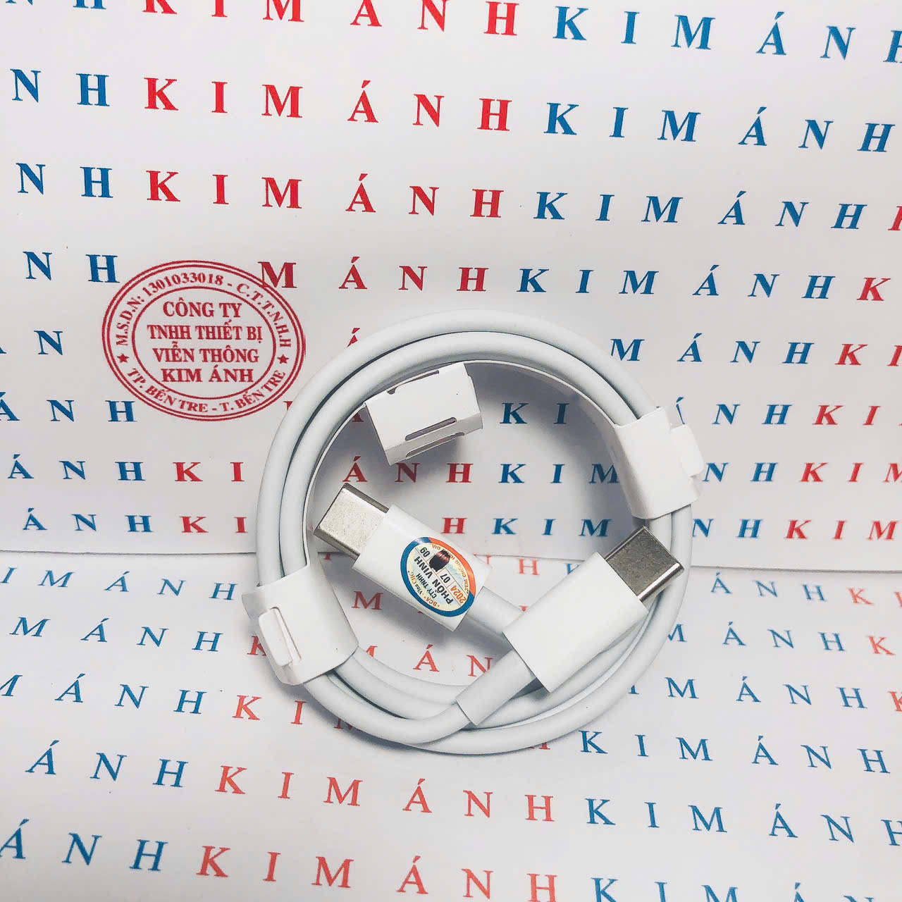 Dây sạc nhanh Hammer PD 20W (C17) chân cắm Type C ra Type C, sạc rất nhanh vào pin, Kim Ánh bảo hành chính hãng 1 năm