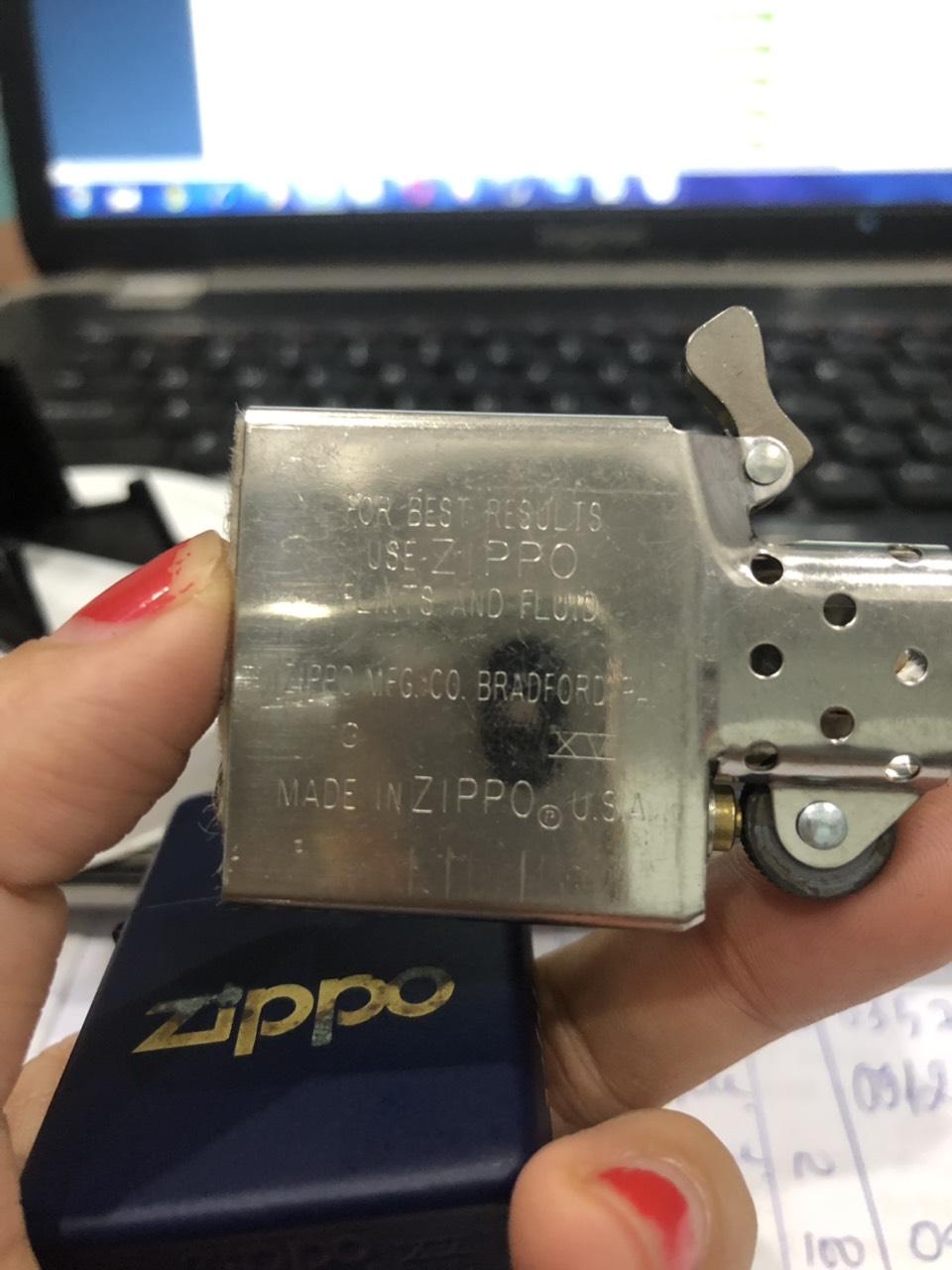 ZIPPO MỸ IN SƠN TĨNH ĐIỆN 5 MẶT CHỦ ĐỀ ZIPPO1999