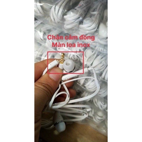 [Mã ELHACE giảm 4% đơn 300K] Tai nghe điện thoại j5 zắc 3,5 ly đệm cao su -loại 1