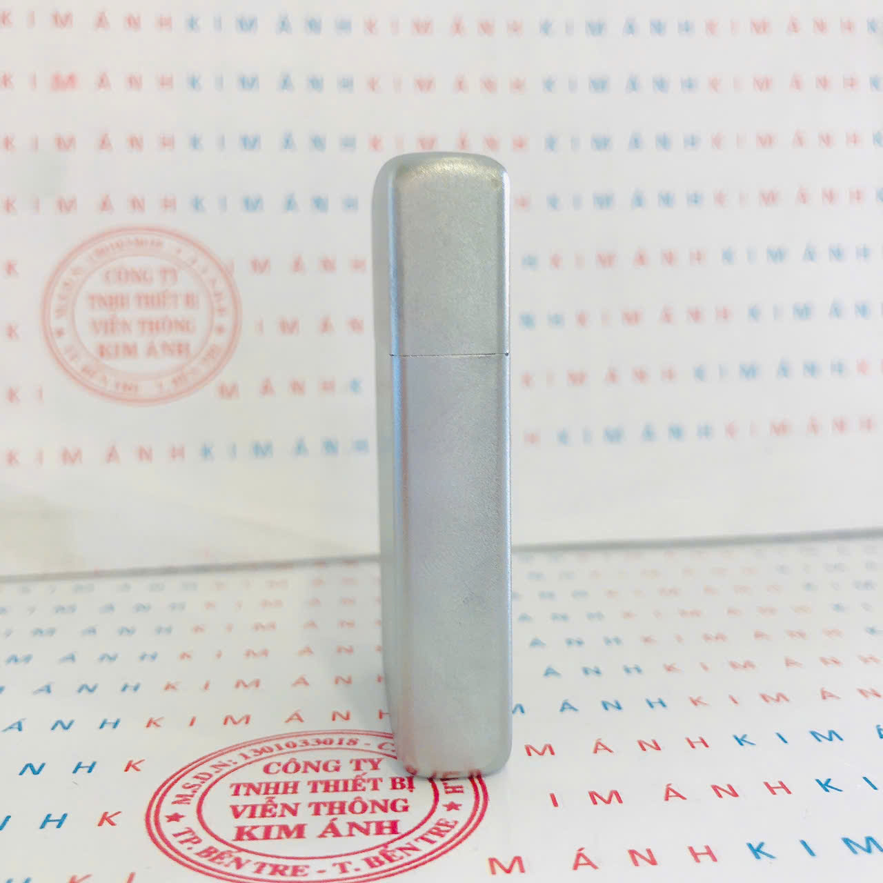 Bật Lửa Zippo Slim Mỹ SATIN Trơn Mã 1605, Cam kết hàng chính hãng có giấy Hải quan gửi kèm đơn hàng