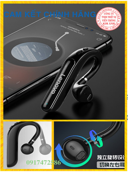 TAI NGHE BLUETOOTH KHÔNG DÂY LENOVO TW16 XOAY 180° - TAI NGHE KHÔNG DÂY THỂ THAO