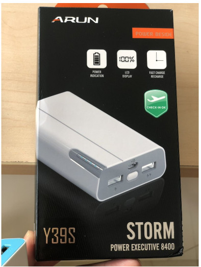Pin Dự Phòng ARUN 8400mAh