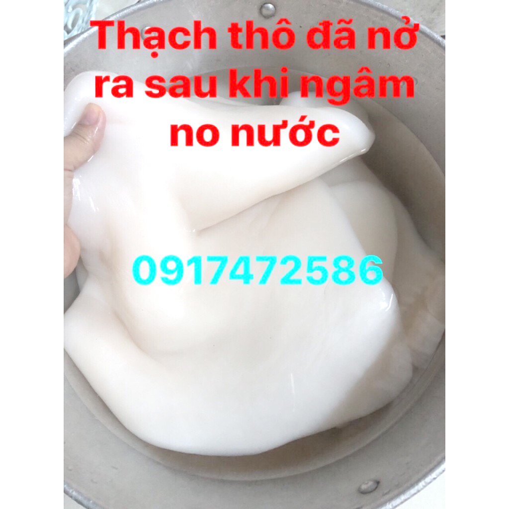 THẠCH DỪA THÔ NGUYÊN TẤM LOẠI XUẤT KHẨU  <1KG> THẠCH DỪA ÉP KHÔ - Dùng nấu trà sữa, làm thạch dừa, thả bóng mực
