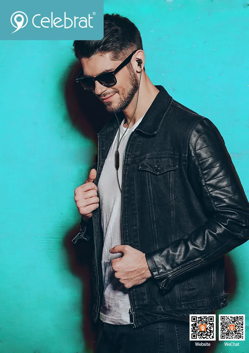 Tai nghe Earphone Celebrat G4 chân cắm tròn 3.5mm, hàng chính hãng