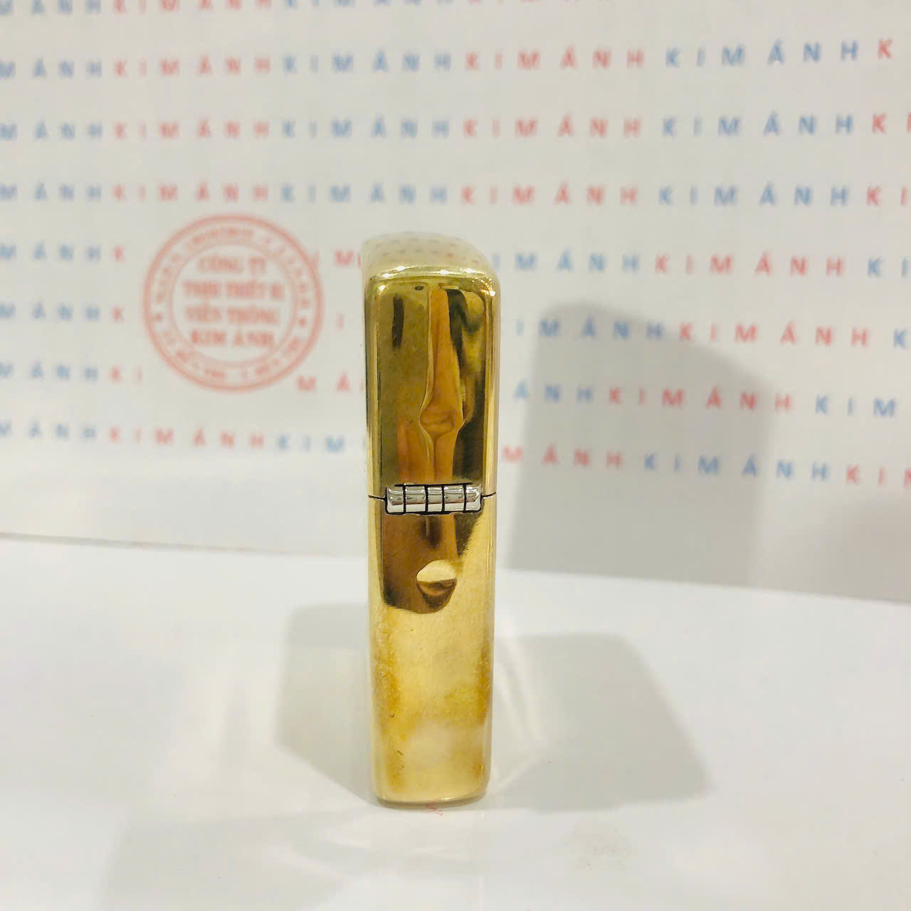 Bật lửa Zippo Brass MỸ Marlboro Limited, hàng Chính Hãng do Kim Ánh nhập khẩu có giấy Hải Quan đi kèm