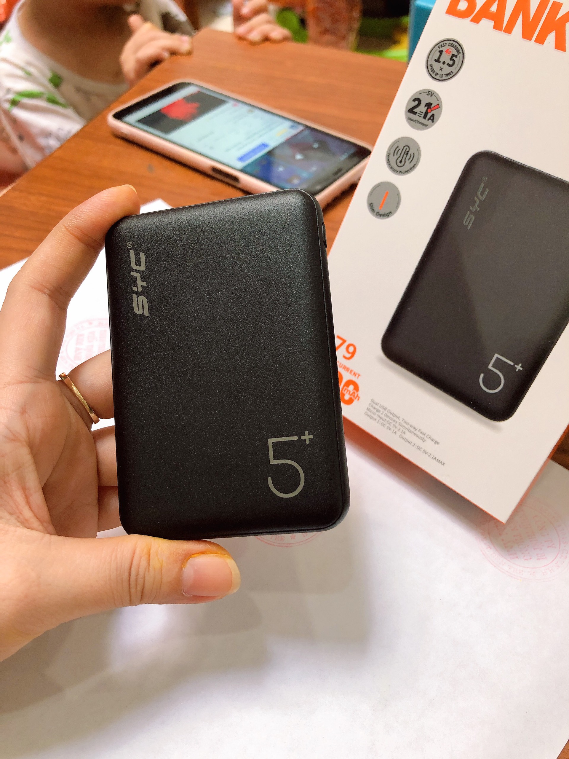 Pin sạc dự phòng SYC P279 Dung Lượng 5000Mah