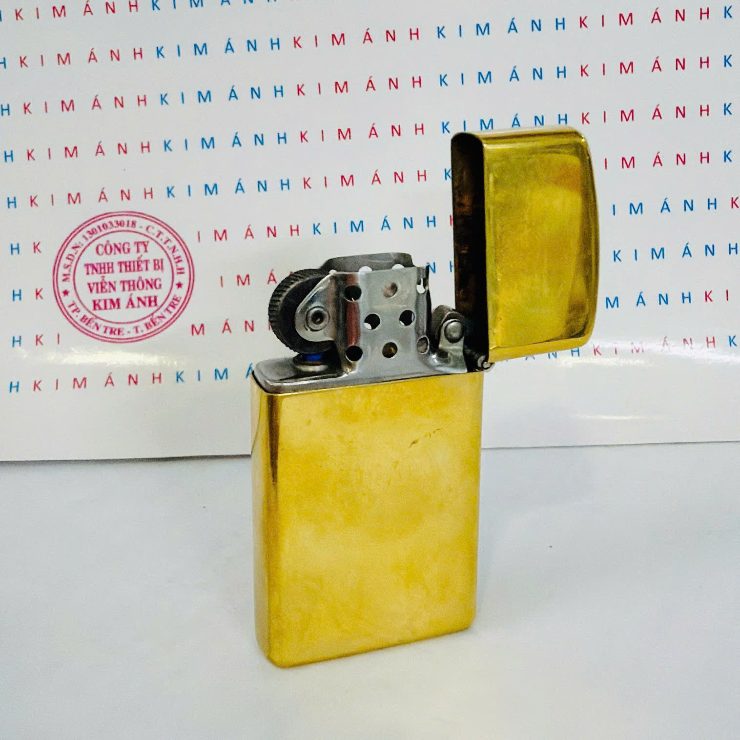 Bật lửa Zippo Slim Mỹ UNION Sản Xuất 1967, hàng chính hãng có giấy Hải quan gửi kèm đơn hàng