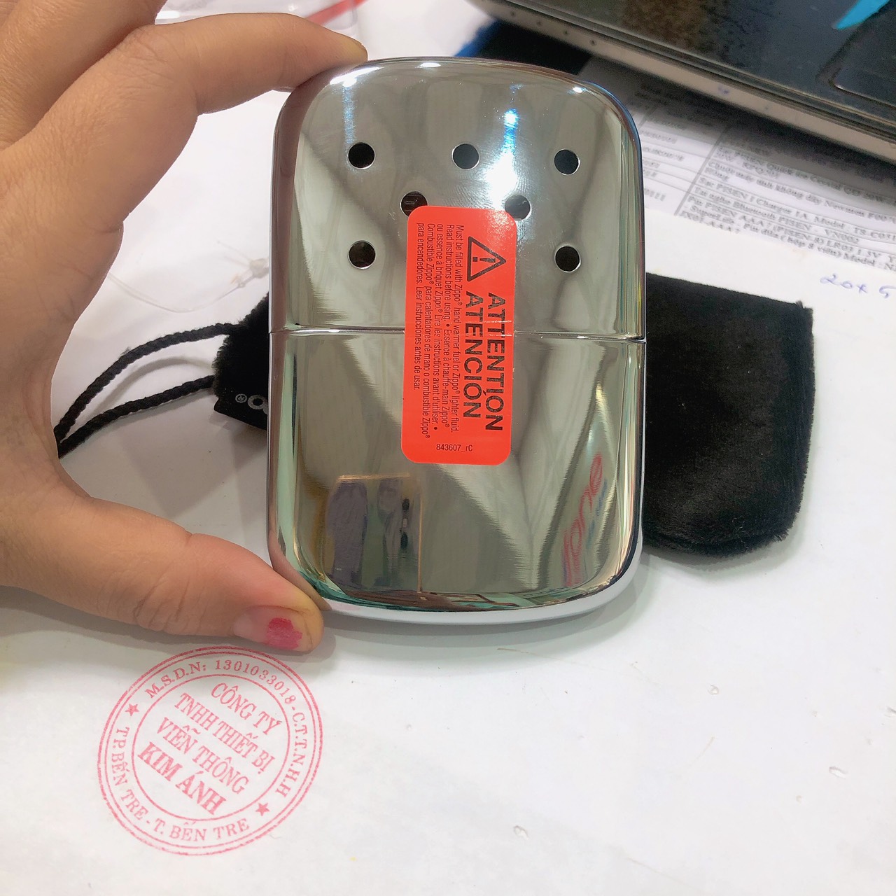 Bật lửa Zippo sưởi ấm DÀNH CHO MÙA ĐÔNG, Hàng chính hãng
