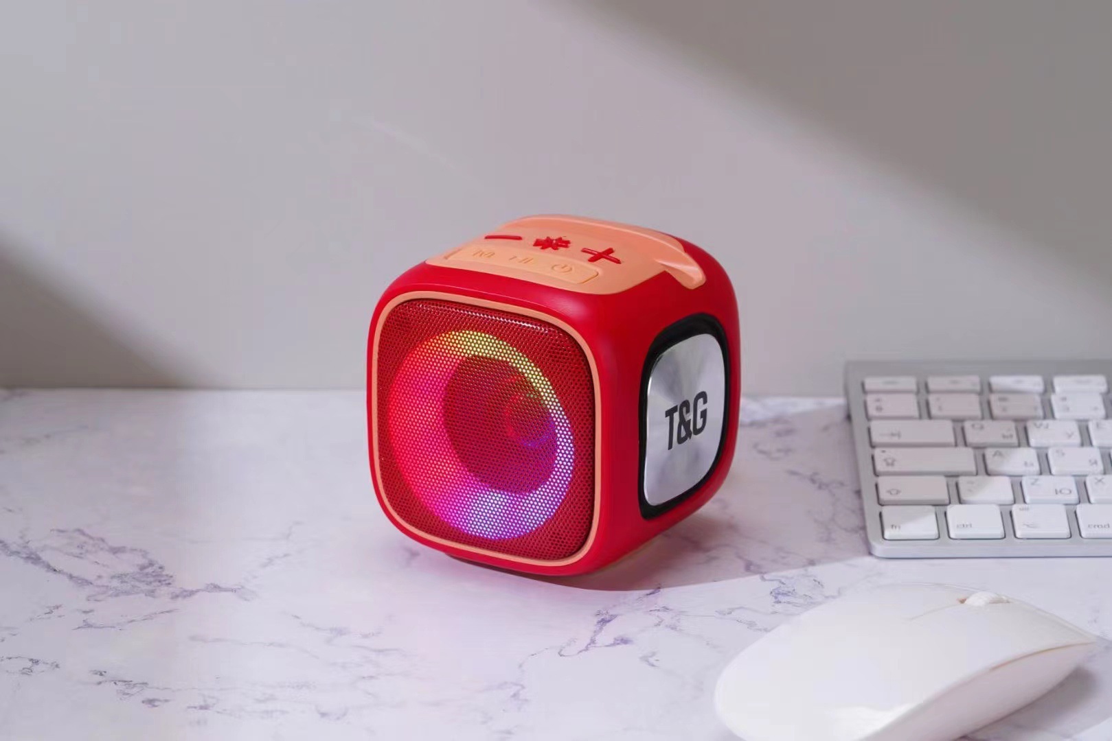 Loa bluetooth TG359 có LED RGB  đẹp, âm thanh hay, bass mạnh mẽ, pinlâu,  không thấm nước