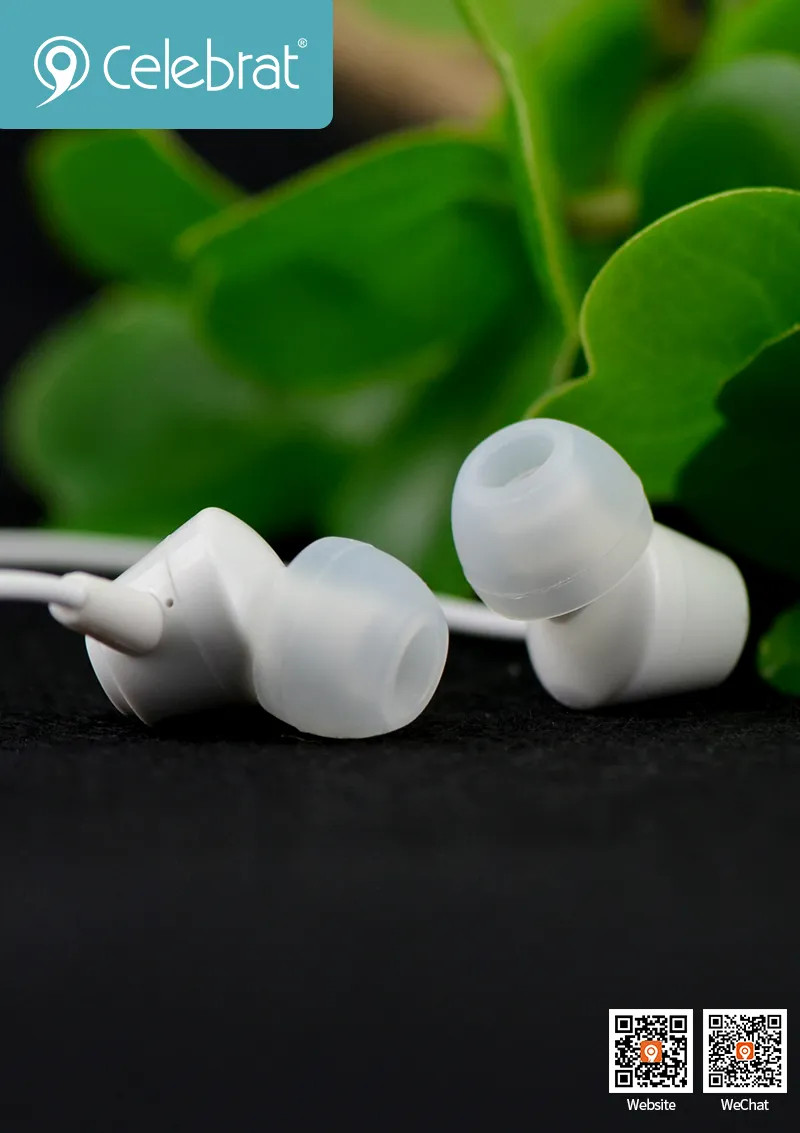 Tai nghe Earphone Celebrat G4 chân cắm tròn 3.5mm, hàng chính hãng