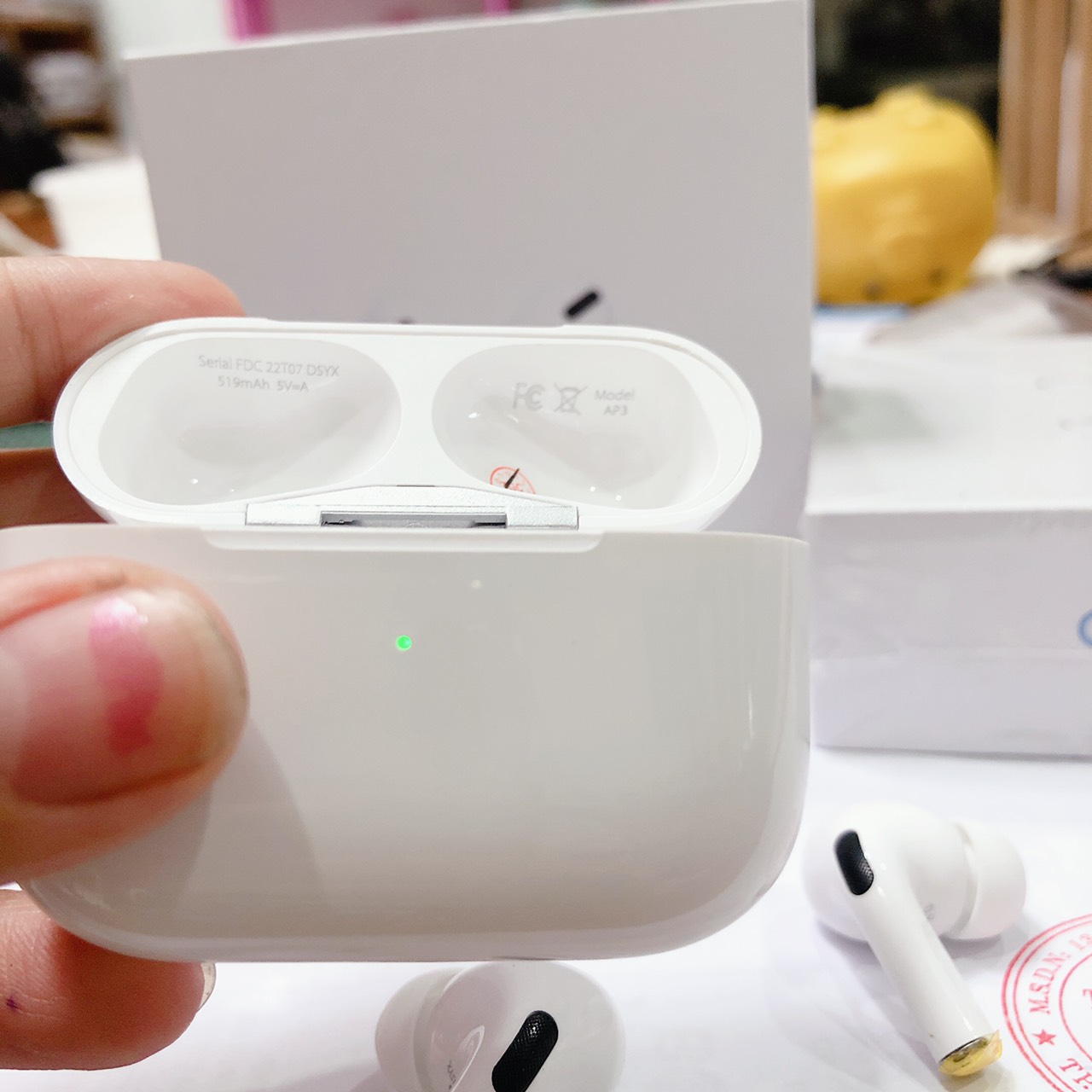 Tai Nghe bluetooth Pro TWS AP3 hi u Cacongta C C m Bi n nh V