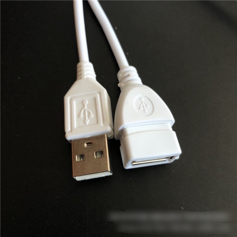 Cáp Mở Rộng Usb 2.0 Đầu Đực Sang Đầu Cái, dây dài 1 mét