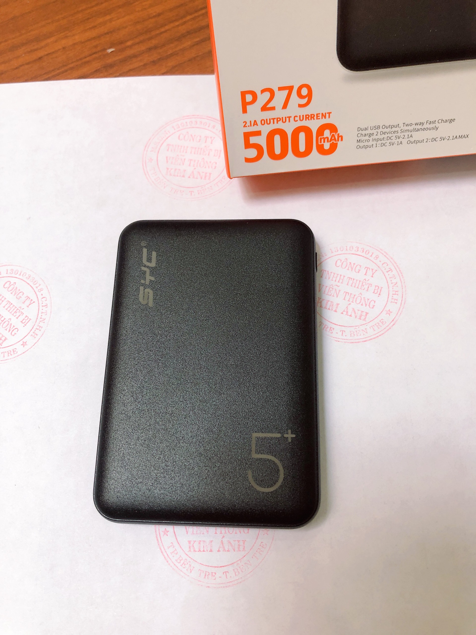 Pin sạc dự phòng SYC P279 Dung Lượng 5000Mah