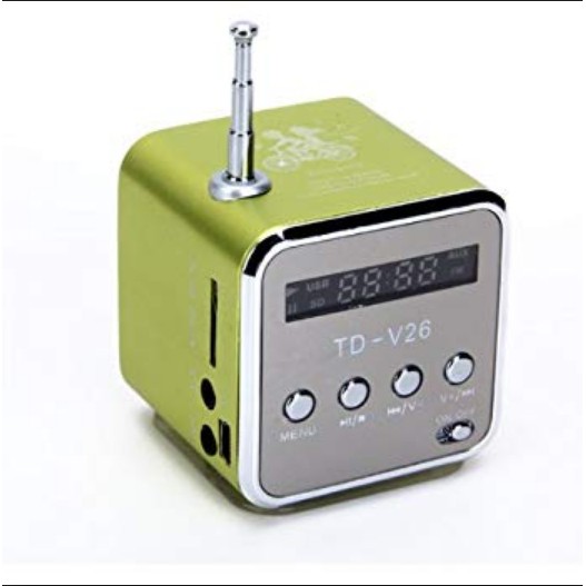 Loa bluetooth mini TD-V26, nhỏ gọn trong lòng bàn tay, chất liệu nhôm cao cấp, giá vừa túi tiền cho nhân viên, công nhân