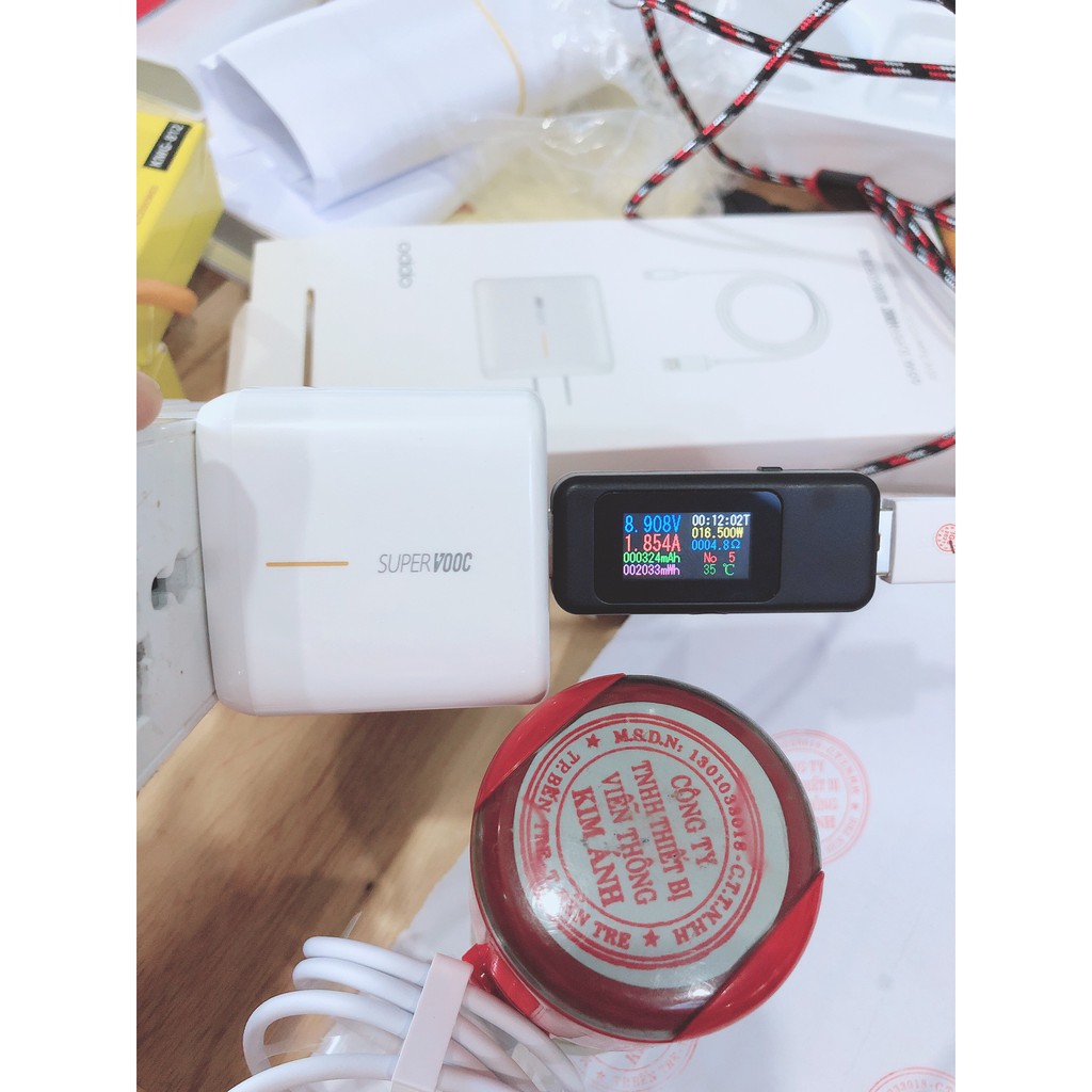 {CHÍNH HÃNG} - Bộ Sạc Nhanh OPPO Super VOOC 65W , Hàng Chính Hãng bảo hành 12 tháng