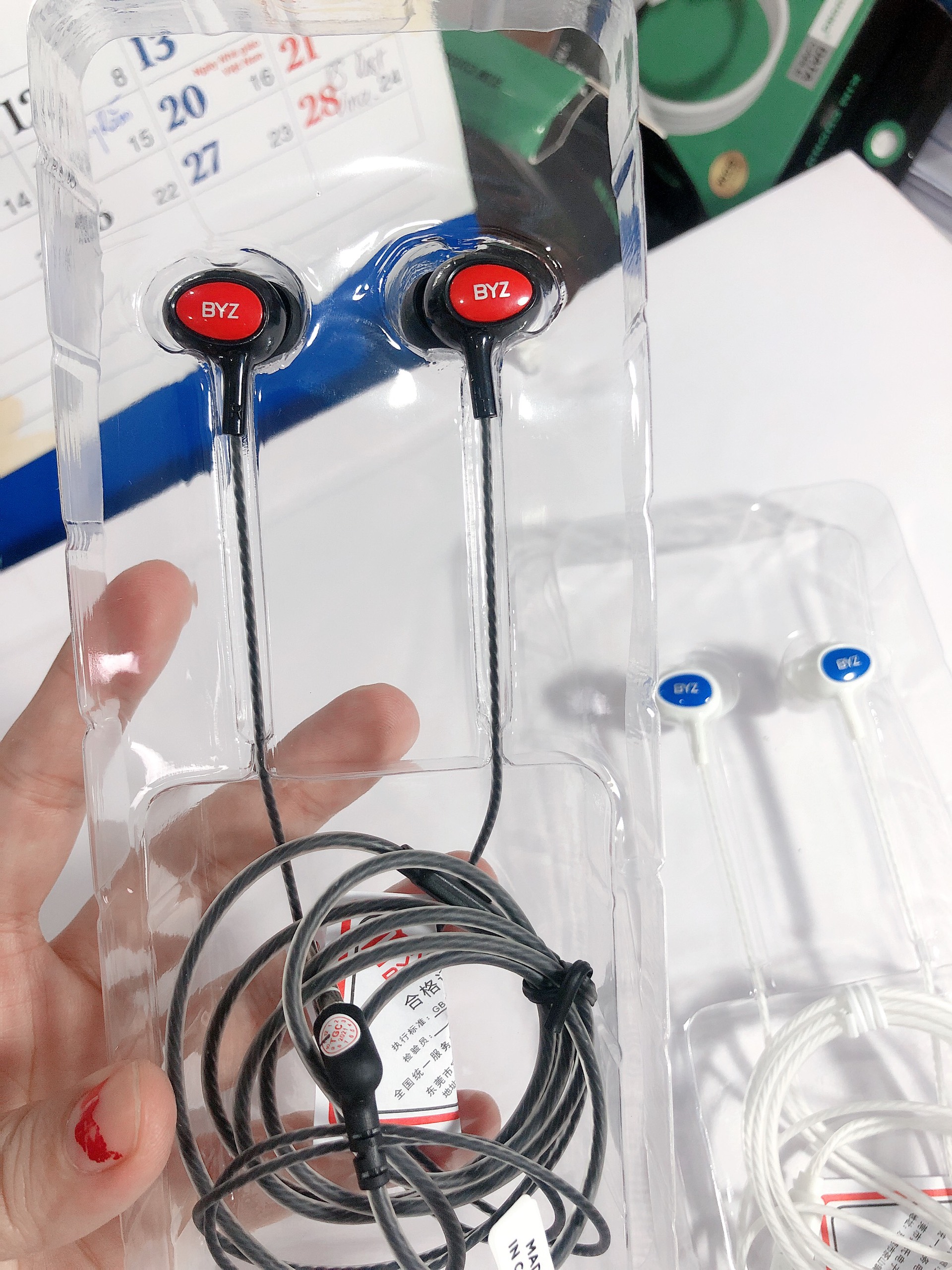 Tai nghe điện thoại BYZ SE383A có mic loại xịn - Hàng Chính Hãng