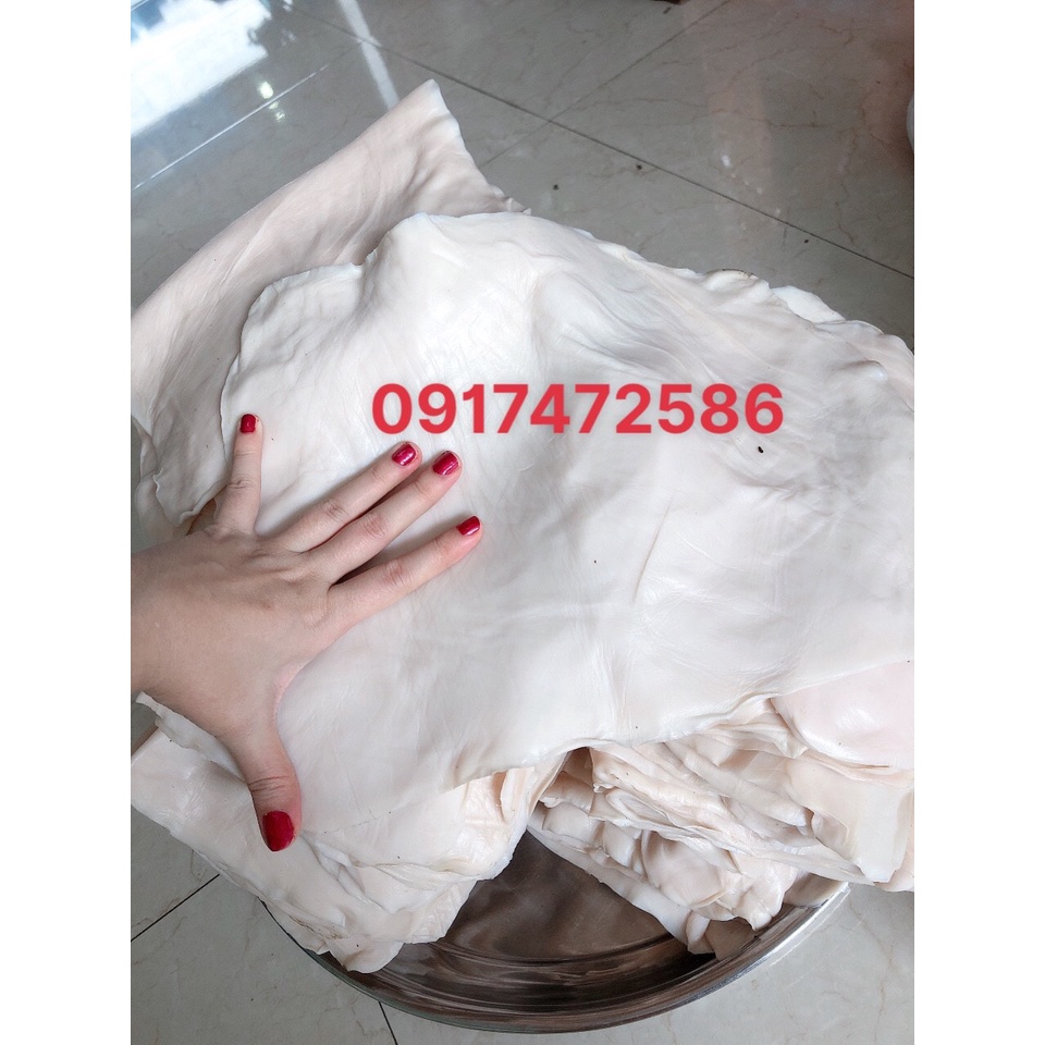 Thạch dừa thô nguyên tấm to size xuất khẩu 1 kg (4 tấm to), nấu chè dừa dầm, trà sữa, thả bóng mực