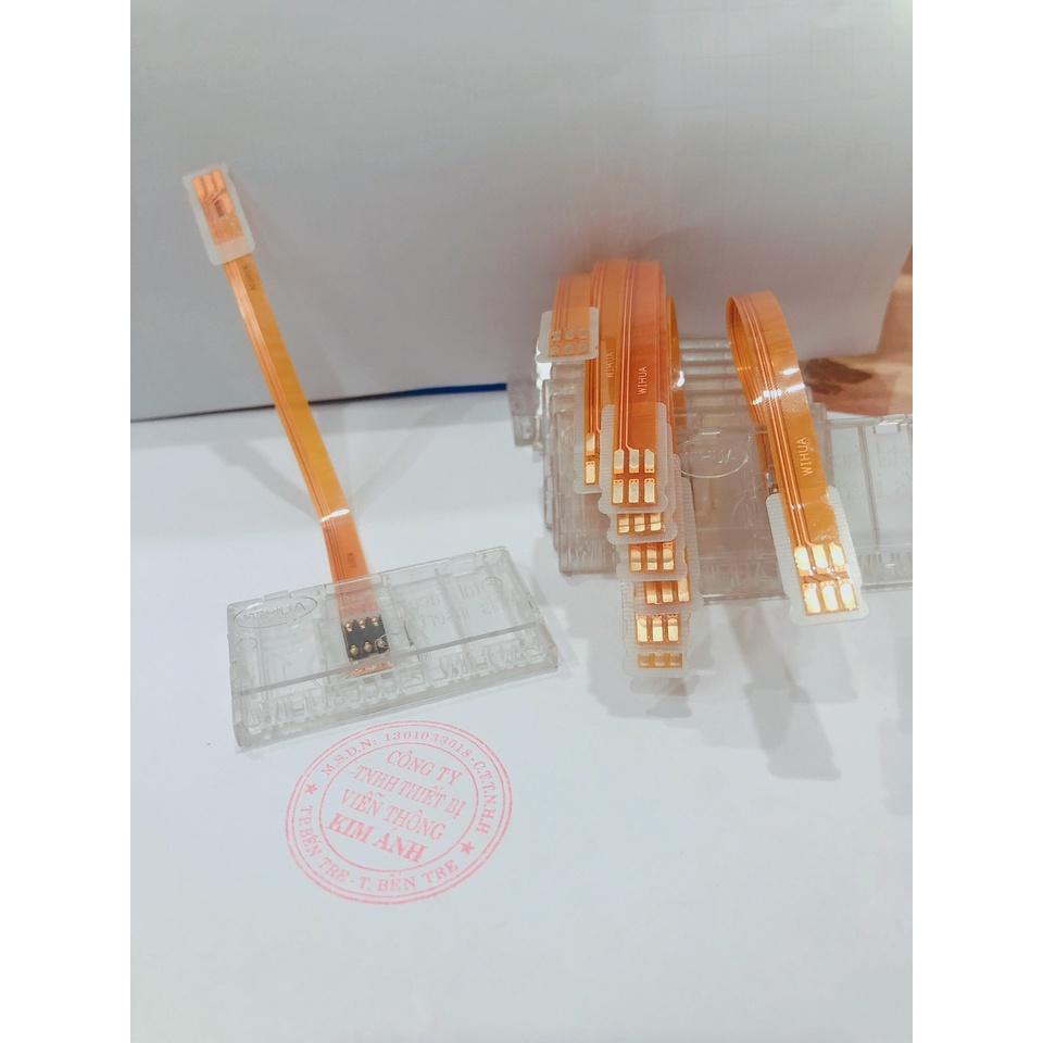 Khay Kít Sim chính hãng Wihua dùng cho IPHONE hỗ trợ kích hoạt nhanh sim mà không cần bẻ sim