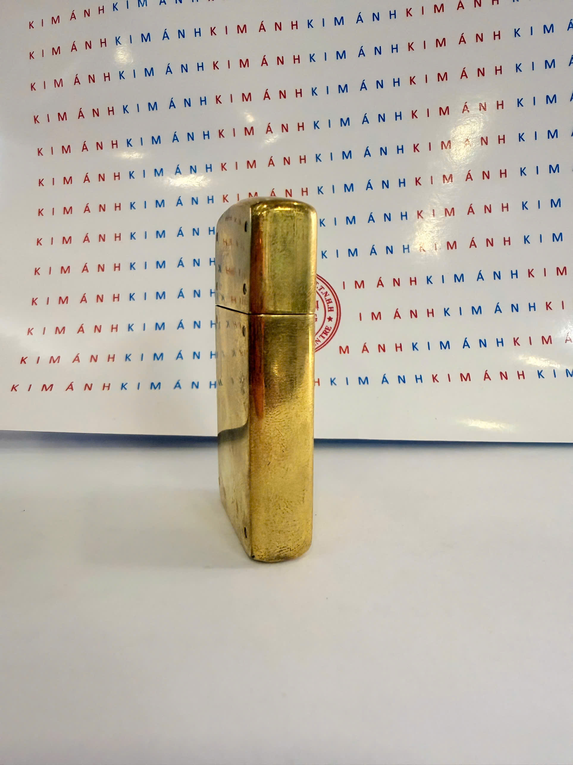 Bật lửa Zippo Slim Mỹ chủ đề Đinh Tán, hàng chính hãng có giấy Hải quan gửi kèm đơn hàng